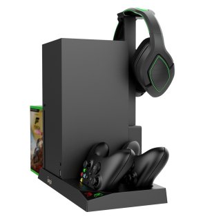iPEGA PG-XBX013 XBOX Series X Multifunkciós állvány + 2 db Akkumulátor