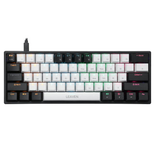 LEAVEN Mechanikus Gamer Billentyűzet K620 (hot-swap) - 60%