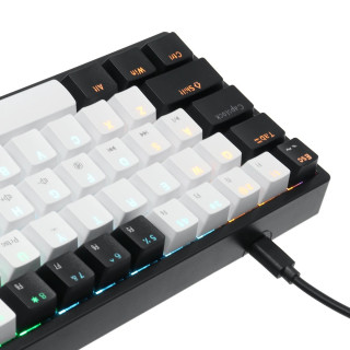 LEAVEN Mechanikus Gamer Billentyűzet K620 (hot-swap) - 60%
