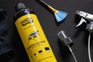 BANDIT Nagy adagos képernyőtisztító, ecsettel, törlőkendővel 500ml