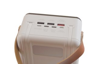 Remax Lesu II Series RPP-566 Kültéri Powerbank 80000mAh - Fehér