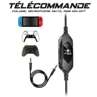Spirit of Gamer XPERT-H700 7.1 Gamer Fejhallgató - fehér