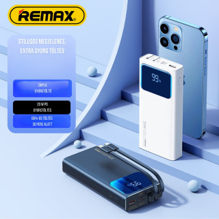 Remax Voyage Series gyorstöltő Powerbank 20000mAh