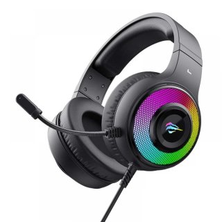 Havit H2042d Gamer fejhallgató Fekete