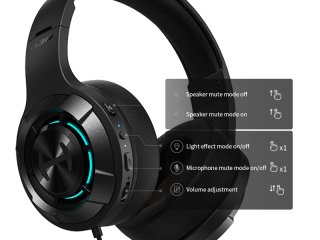 Edifier HECATE G30II 7.1 Gamer Headset - fekete