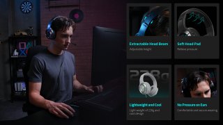 Edifier HECATE G30II 7.1 Gamer Headset - fekete