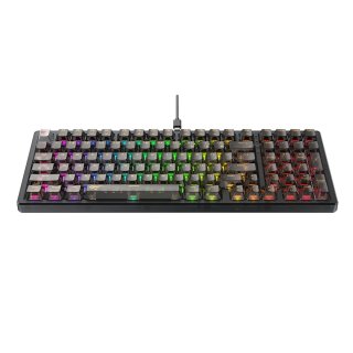 Havit KB875L - Mechanikus RGB Gamer Billentyűzet - Angol Kiosztás