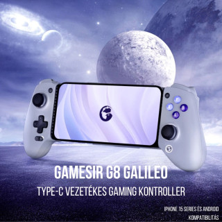 GameSir G8 Kontroller - Okostelefon-Tartóval