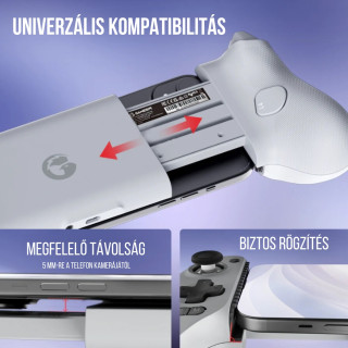 GameSir G8 Kontroller - Okostelefon-Tartóval
