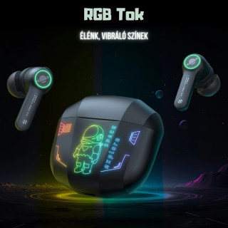 Onikuma T36 Space Vezeték Nélküli Gamer Fülhallgató
