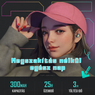 Onikuma T20 Vezeték nélküli Gamer Fülhallgató