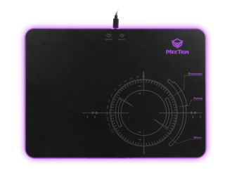 Meetion Háttérvilágítású Gamer Egérpad MT-P010