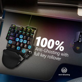 Vertux COMBAT egykezes Gamer Billentyűzet