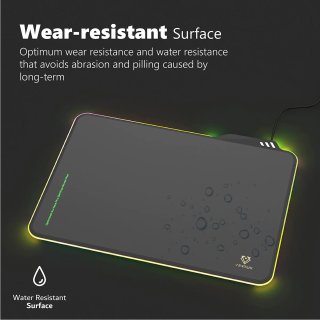 Vertux FLUXPAD RGB Gamer Egérpad - M