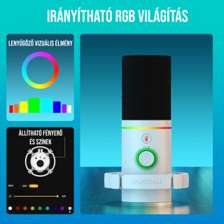 MAONO PD200X USB Dynamic Streamer/Podcast Mikrofon RGB