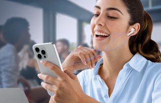 Earfun AirPro 3 Vezeték Nélküli TWS Fülhallgató - Pink