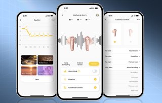 Earfun AirPro 3 Vezeték Nélküli TWS Fülhallgató - Pink