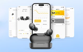 Earfun Free1S Vezeték Nélküli TWS Fülhallgató