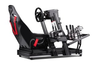 Next Level Racing Szimulátor cockpit - GT Elite Alumínium Wheel Plate Edition