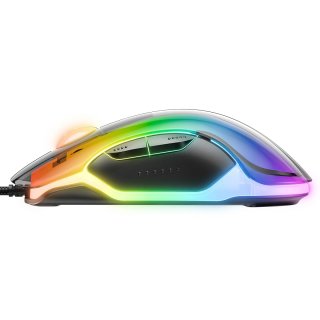 Onikuma CW925 RGB Átlátszó Gamer Egér