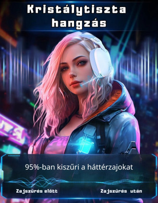 Onikuma B2 Vezeték Nélküli Bluetooth Gamer Fejhallgató