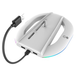 iPega PG-P5S035SA Vertikális Playstation 5 Slim Állvány RGB Beépített USB HUB