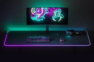 SteelSeries QCK Prism Cloth 5XL ETAIL Gamer Egérpad