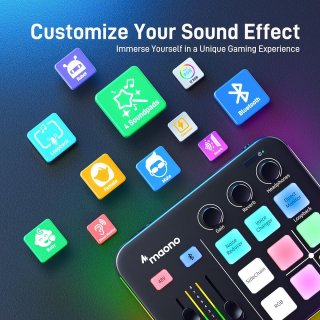MAONO G1 Neo Streamer/Gamer Audio Mixer