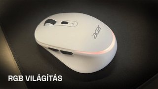 Acer OMR222 Vezeték Nélküli Egér - Fehér
