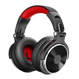 OneOdio Pro 10 Headset - Fekete/Piros