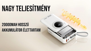 Remax Scuba RPP-73 gyorstöltő Powerbank 20000mAh