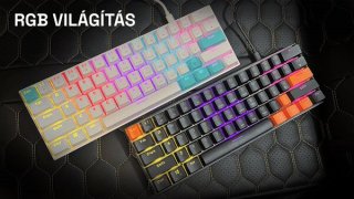 Acer OKW210 Mechanikus Gamer Billentyűzet - Fekete - Angol kiosztás!