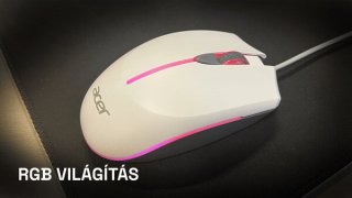 Acer OMW020 Egér - Fehér