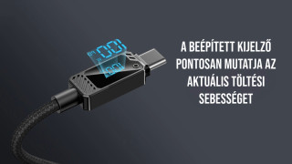 Remax Suxien Series Type-C gyorstöltő kábel 100W - 1,2m