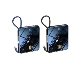 Remax Sucha Series gyorstöltő Powerbank 10000mAh - Fekete