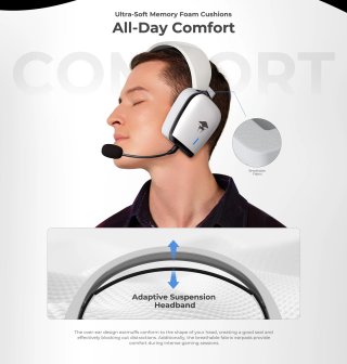 Havit Supernova-1 Vezeték Nélküli Gamer Fejhallgató