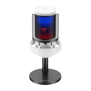 Havit GK50 Streamer/Gamer Mikrofon - Fehér