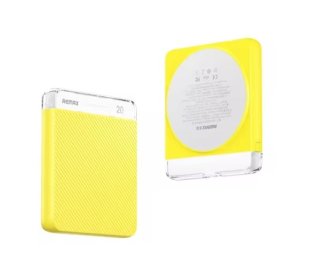 Remax Cube RPP-8 Magsafe Vezeték Nélküli Gyorstöltő Powerbank 5000 mAh