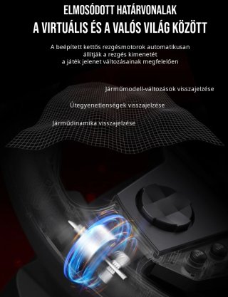 PXN-V9GEN2 Gamer Kormány Szett (PC / PS3 / PS4 / Xbox One / Xbox Series S&X)