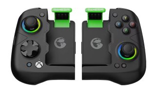 GameSir X4 Aileron Vezeték Nélküli Kontroller Telefontartóval - Fekete-Zöld