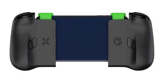 GameSir X4 Aileron Vezeték Nélküli Kontroller Telefontartóval - Fekete-Zöld