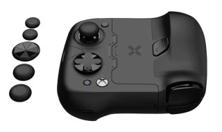 GameSir X4 Aileron Vezeték Nélküli Kontroller Telefontartóval - Fekete-Zöld