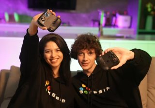GameSir X4 Aileron Vezeték Nélküli Kontroller Telefontartóval - Fekete-Zöld