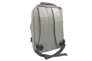 Stride On-the-Go USB Portos Laptop Hátizsák 15,6" - Szürke
