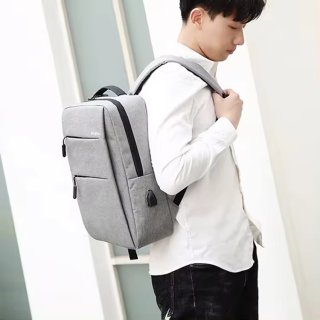 Stride On-the-Go USB Portos Laptop Hátizsák 15,6" - Szürke