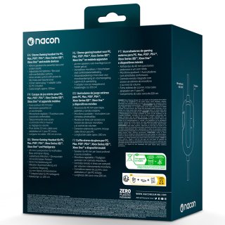 Nacon GH-120 Gamer Headset - Szürke