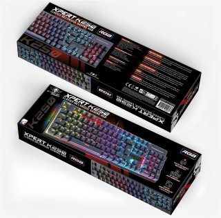 Spirit of Gamer XPERT K250 Mechanikus Gamer billentyűzet - HU