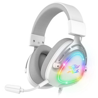Spirit of Gamer ELITE-H40 RGB gamer fejhallgató - Fehér
