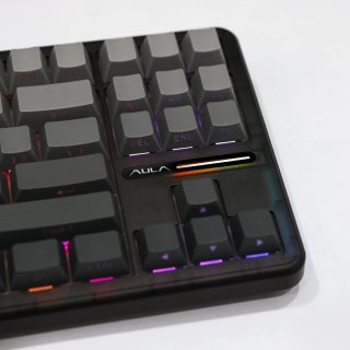 AULA F87 PRO Vezeték Nélküli Mechanikus Gamer Billentyűzet - Fekete