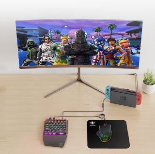 Spirit of Gamer XPERT-G700 Mechanikus billentyűzet, egér, egérpad csomag - US kiosztás